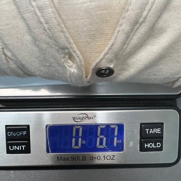 Chelsea & Theodore Bubble Hem Henley Top Large Capsule Minimalist Timeless - Picture 11 of 11